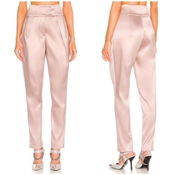 NEW Dundas x REVOLVE Marion Trouser in Blush Size S - Picture 1 of 12